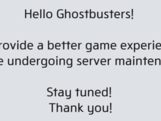 Ghostbusters World Maintenance