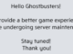 Ghostbusters World Maintenance