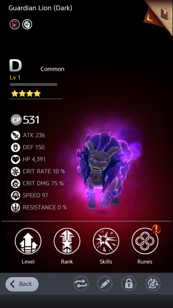 Guardian Lion (Dark)