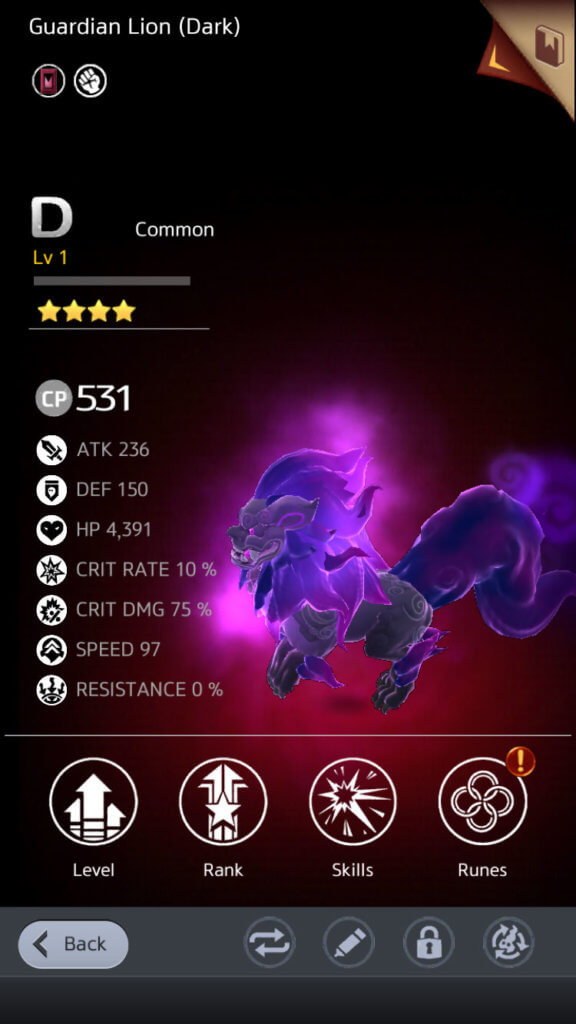 Guardian Lion (Dark)