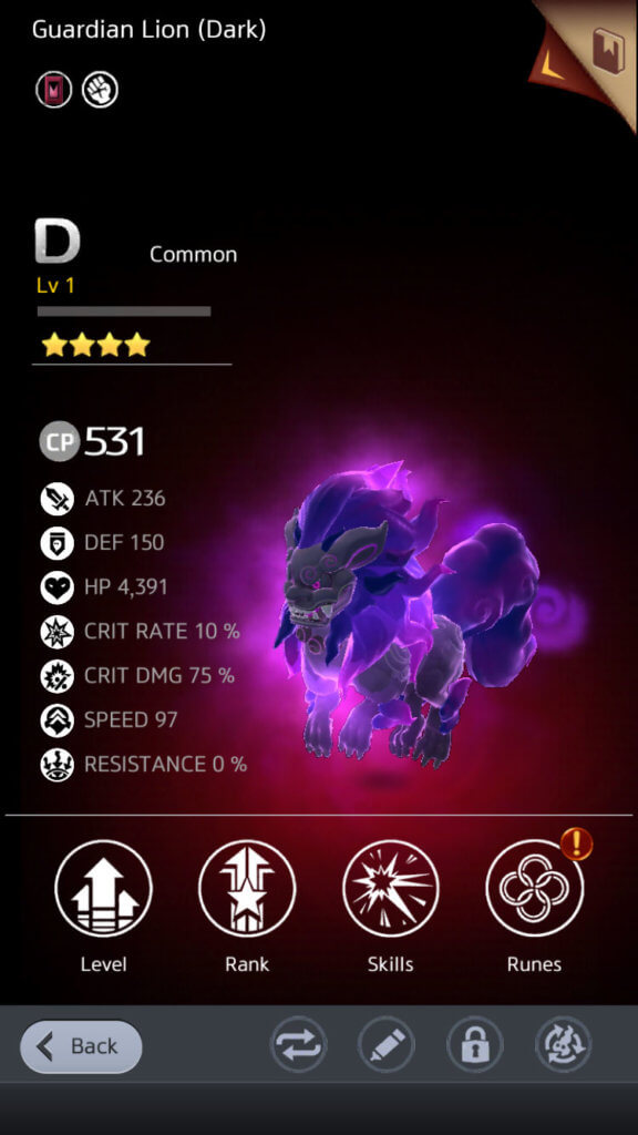 Guardian Lion (Dark)