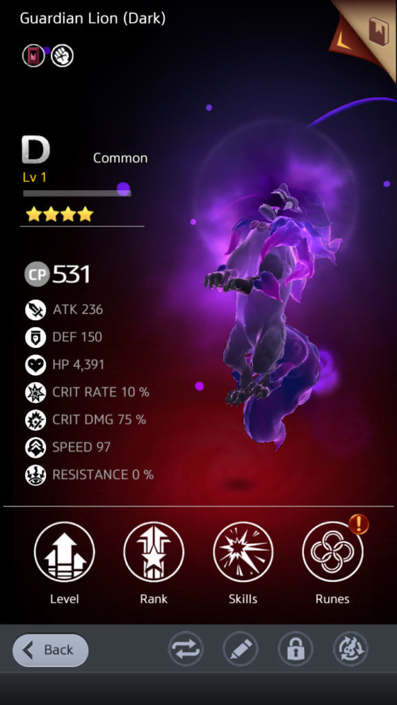 Guardian Lion (Dark)
