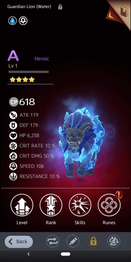Guardian Lion (Water)