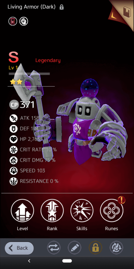 Living Armor (Dark)