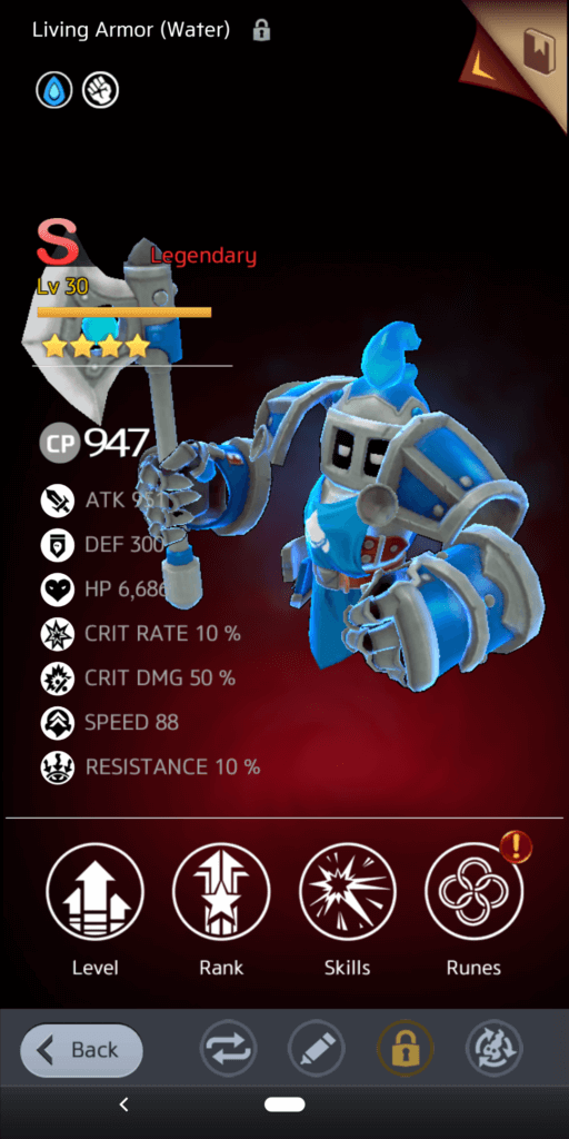 Living Armor (Water)