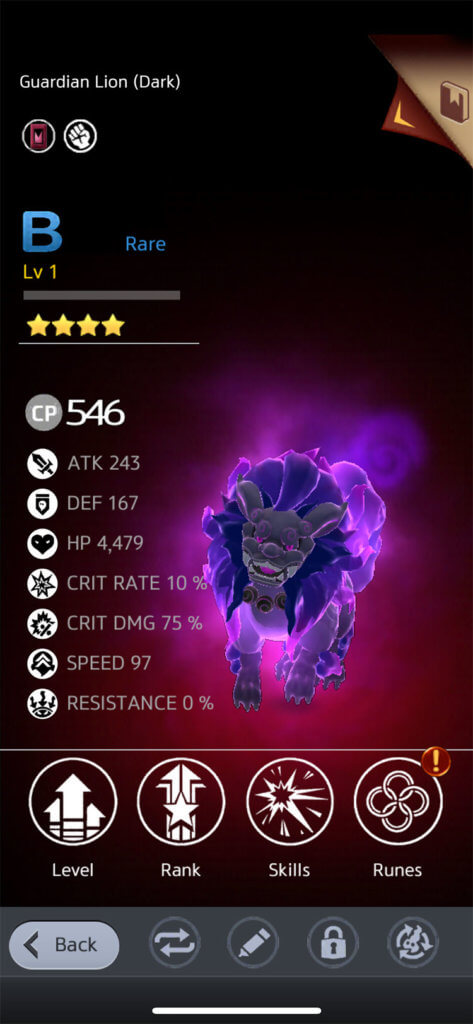 Guardian Lion (Dark)