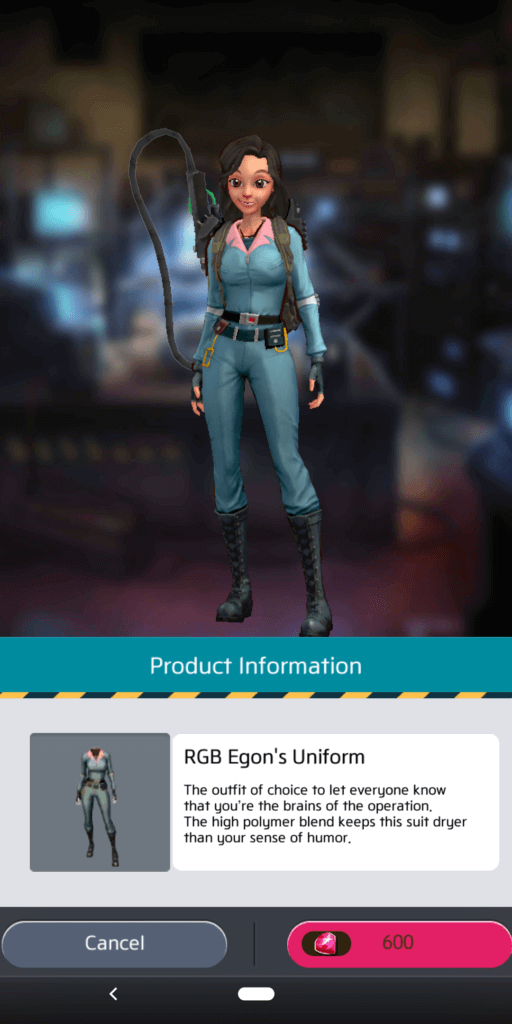 Egon's Real Ghostbusters Uniform - Female