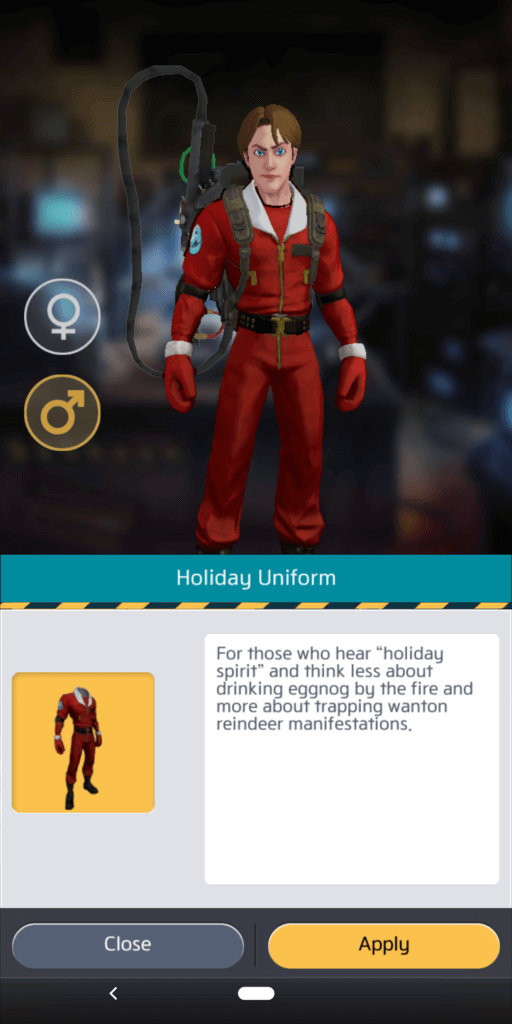 Holiday Uniform - Male