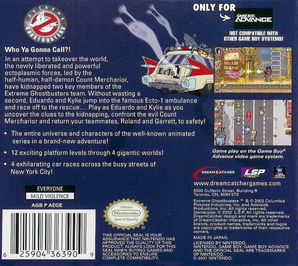 Extreme Ghostbusters (Game Boy Advance)