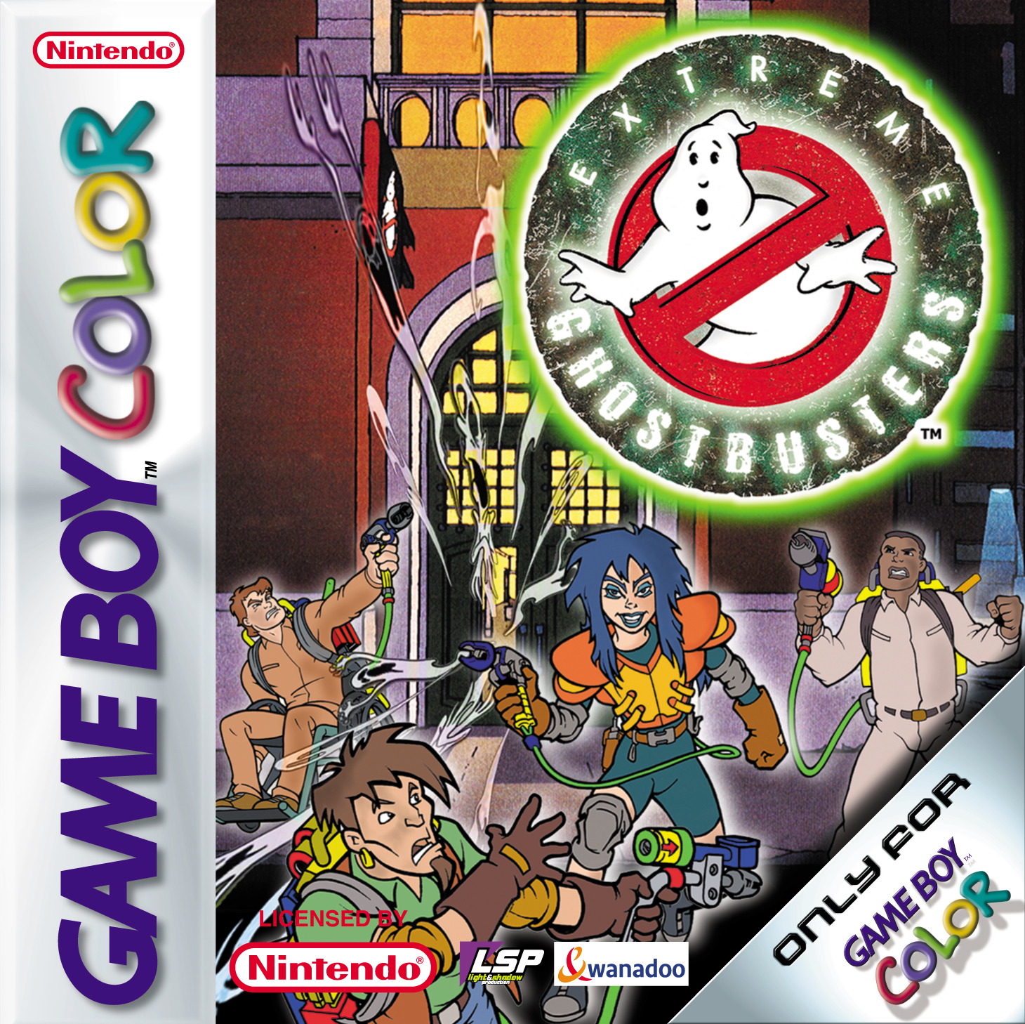 Extreme Ghostbusters for Game Boy Color box art