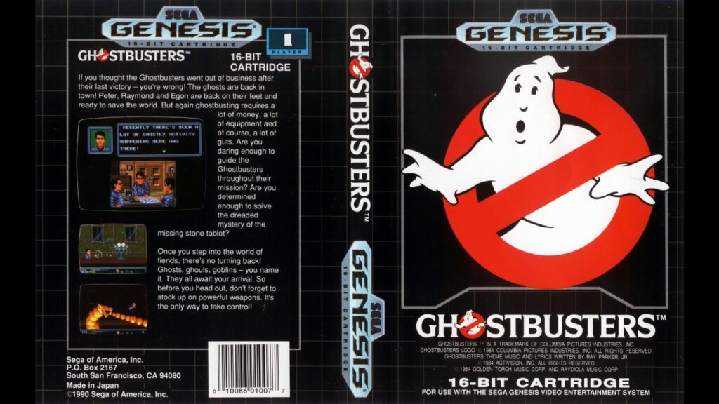 Ghostbusters for Sega Genesis