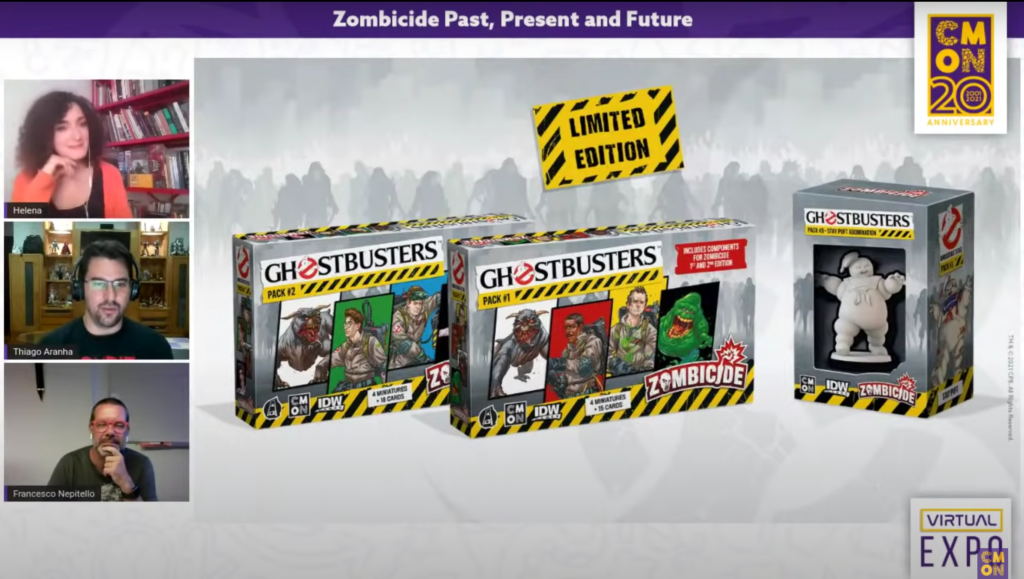 Ghostbusters Zombicide Packs