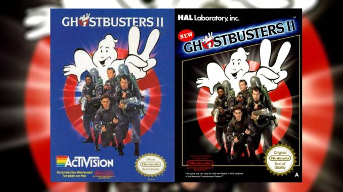 Ghostbusters 2 games for NES