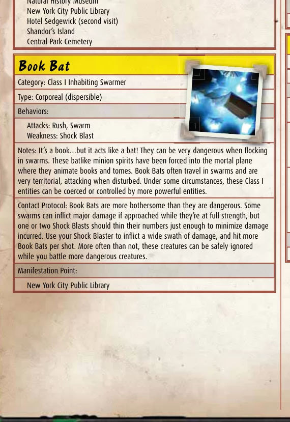 Book Bat - Ghostbusters World Hub