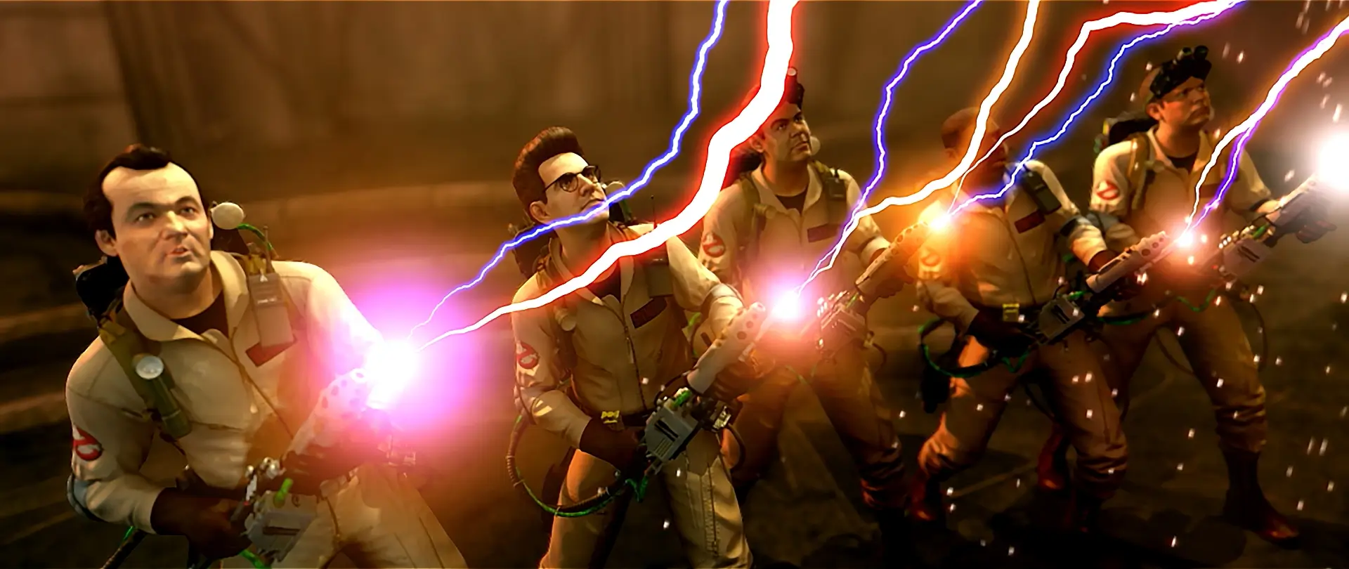 Official Ghostbusters team image from Ghostbusters: The Video Game