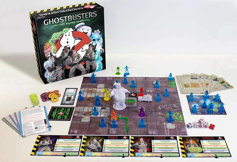 Ghostbusters: The Board Game product photo without Kickstarter logo