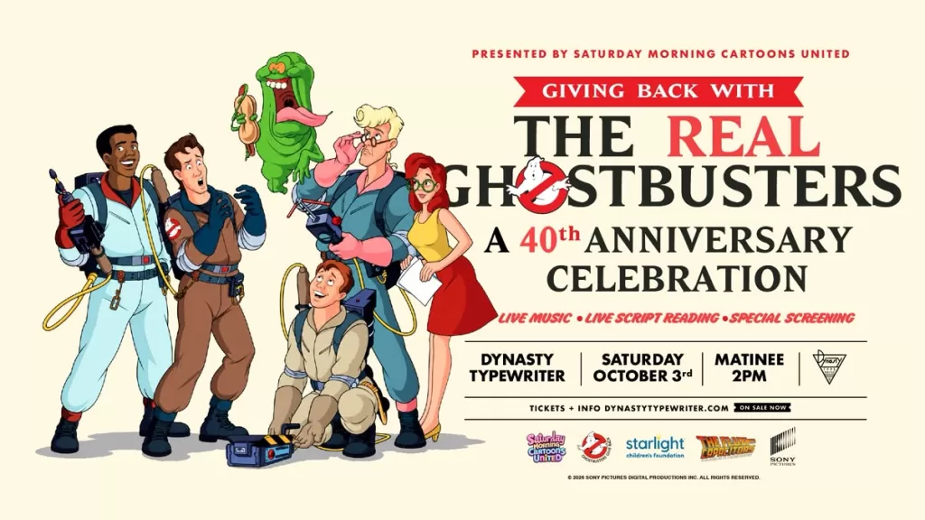 Giving Back with The Real Ghostbusters