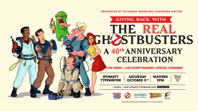 Giving Back with The Real Ghostbusters